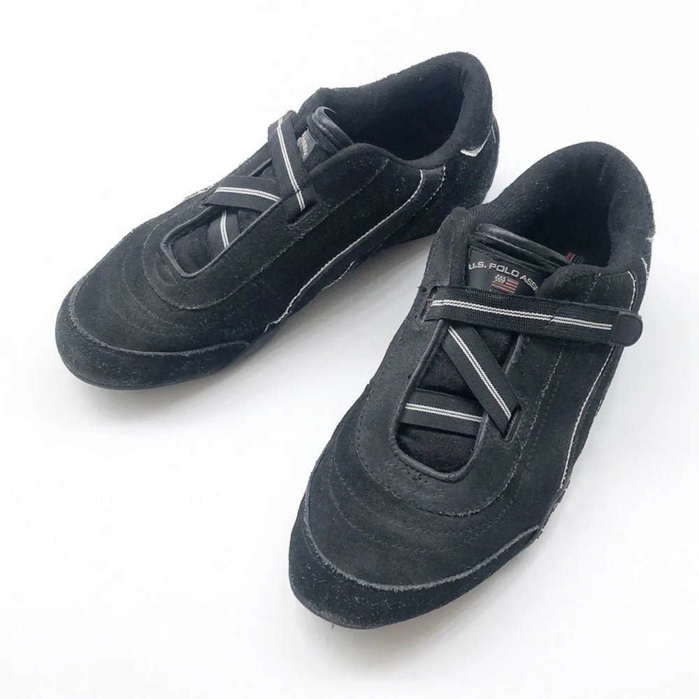 U.S. Polo Assn. Lexus black walking/running shoes